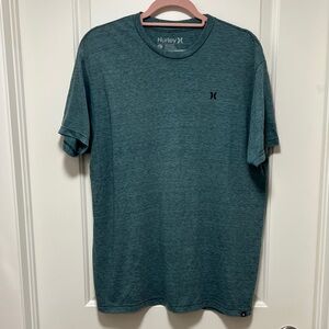 Hurley Men's Ocean Blue Short Sleeve Tee